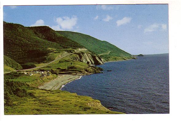 The Three Sisters Mountains, Lake O' Law, Cape Breton, Nova Scotia, Photo R M...