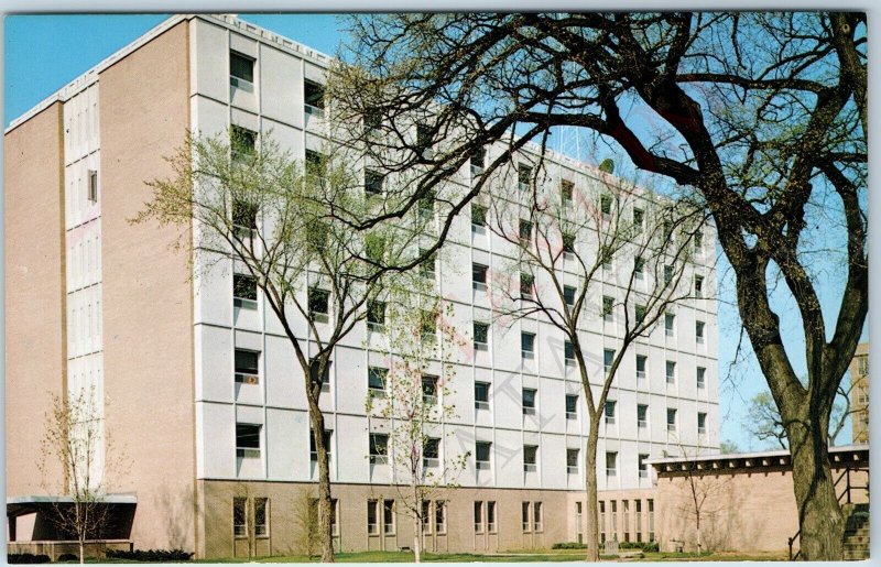 c1950s Iowa City, IA Physics Research Center Building University Hawkeye PC A198