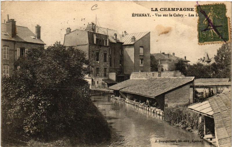 CPA ÉPERNAY Vue sur le Cubry (491215)