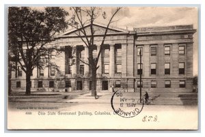 Ohio State Government Building Columbus OH Rotograph UDB Postcard V19