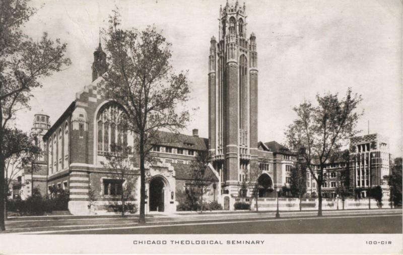 Chicago Theological Seminary Chicago Illinois IL  Church Religion c1947 Postcard