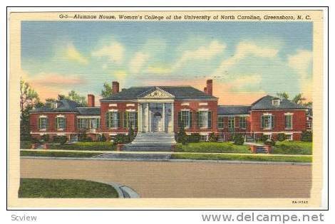 Alumnae House, Woman's College of the University of North Carolina, Greensbor...