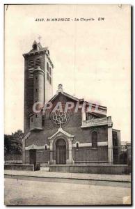 Saint Maurice - Chapel - Old Postcard