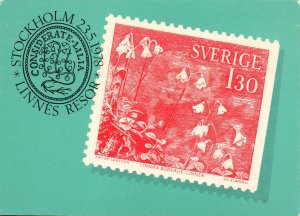 Swedn Flowers Stamp