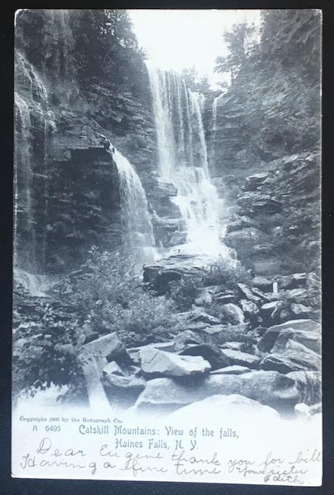 Catskill Mountains Haines Falls NY 1906 The Rotograph Co A6495