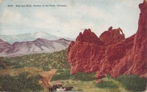 Garden of the Gods CO, Colorado - Seal and Bear - pm 1911 - DB