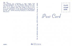 Gollmar Bros. Circus Kangaroo Cage Wagon Circus Wagon World Museum Postcard