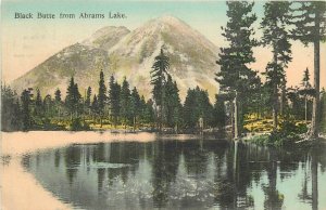 Postcard C-1910 California Siskiyou Black Butte Abrams Lake Behrendt CA24-1939