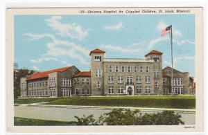 Shriners Childrens Hospital St Louis Missouri postcard