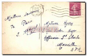 Old Postcard Paris Concorde Square Panorama