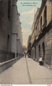 NEW ORLEANS, Louisiana, 1900-1910's; St. Anthony's Alley