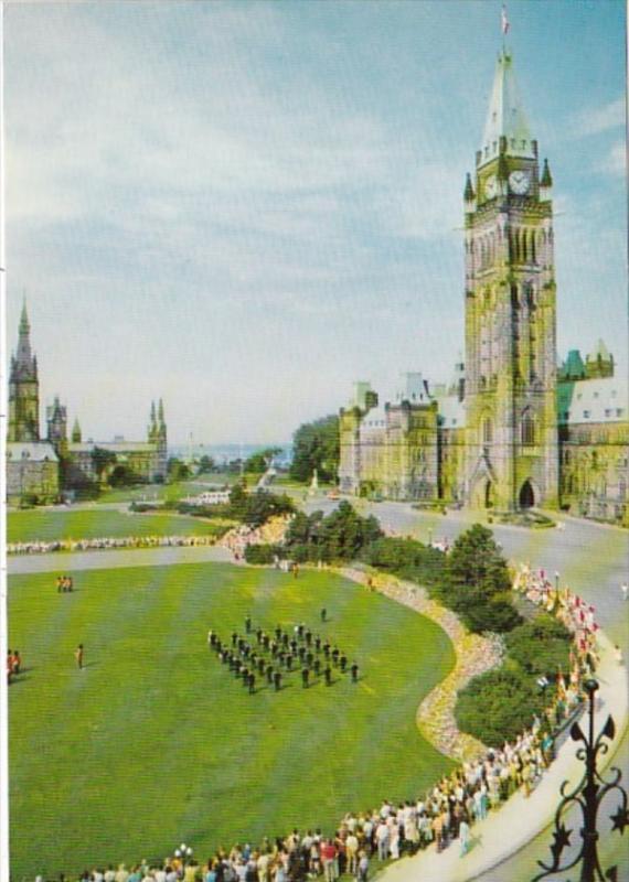 Canada Ottawa Parliament Hill Changing Of The Guard