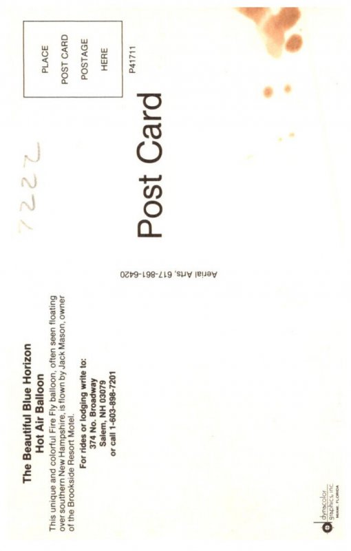 Blue Horizon Hot Air Balloon