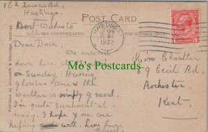 Genealogy Postcard - Chu?tler - 59 Cecil Road, Rochester, Kent  RF7909