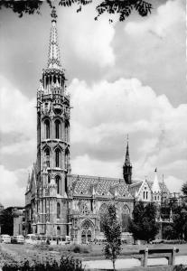 B64042 Hongrie Budapest Matthias Church autobus    hungary