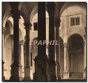 Old Postcard Genova Atrio e Cortile del Palazzo Marcello Durazzo