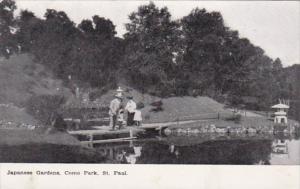 Minnesota St Paul Japanese Gardens In Como Park 1908