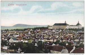 Bird's Eye View, Gesamtansicht, Gotha (Thuringia), Germany, 1900-1910s