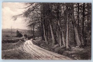West Sussex England Postcard Midhurst Road to Sanatorium 1915 Antique