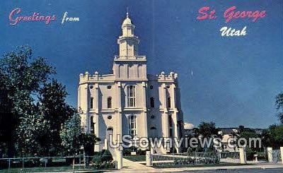 St George Temple - Utah UT  