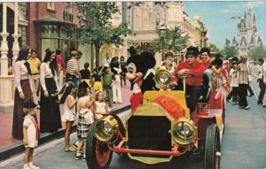 Walt Disney World Riding Down Main Street U S A 1973