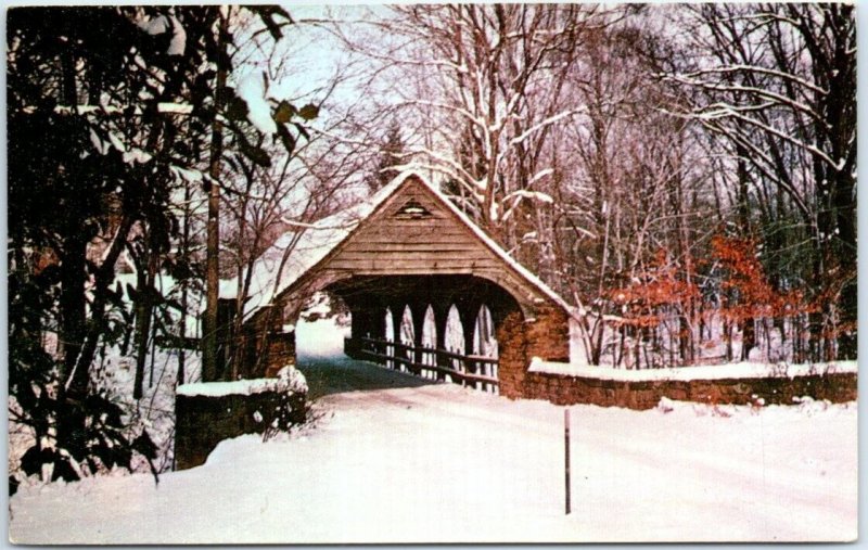 Postcard - Blair Road Covered Bridge - Mentor, Ohio