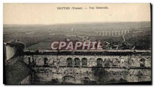 Old Postcard Druyes Vue Generale