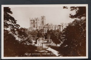 Co Durham Postcard - Durham Cathedral From The West   RS19897