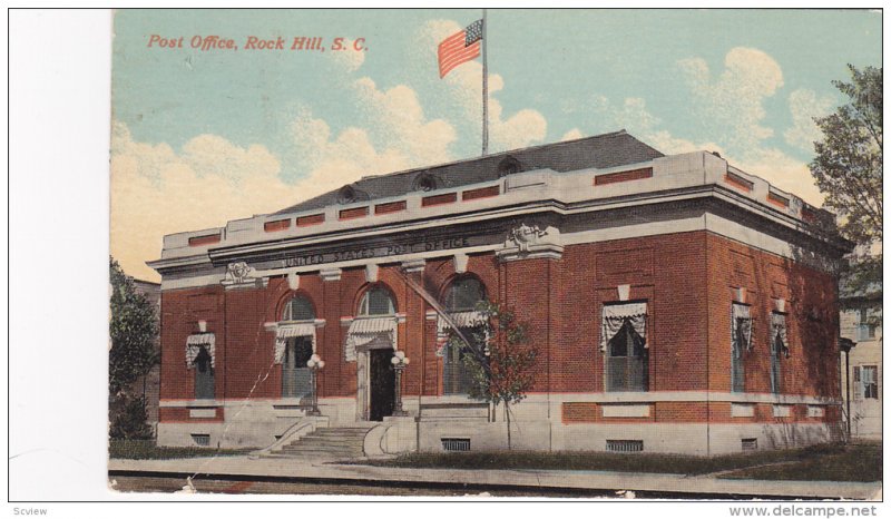 Post Office , ROCK HILL , South Carolina , 00-10s #4