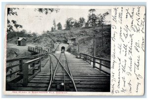 1905 Ore Mines District Rail Mining Birmingham Alabama Vintage Antique Postcard