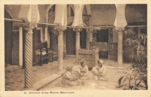 Algeria Interieur d´une Maison Mauresque 06.49