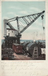 NEWPORT NEWS , Virginia , 1911 ; The Great Crane, Shipyard