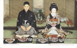 Japan Bride & Bridegroom, Wedding Feast  Bride & Bridegroom