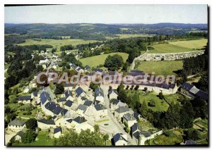 Postcard Modern Peyrelevade Vue Generale Aerienne