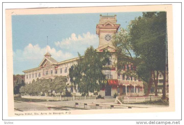 Reginal Hotel, Ste. Anne De Beaupre, Quebec, Canada, 1930-1940s