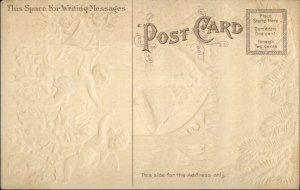 Christmas Cherubs Ringing Church Bells c1910 Postcards
