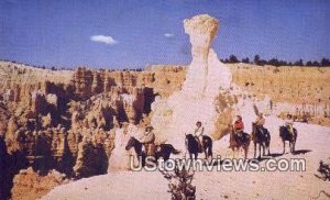 Horseback Riders - Bryce Canyon National Park, Utah UT  