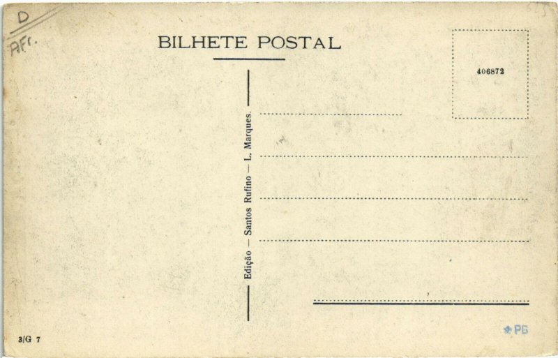 PC CPA MOZAMBIQUE, PILANDO AMENDOIM, VINTAGE POSTCARD (b20831)