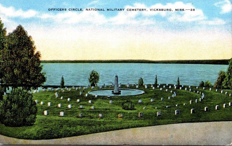 Mississippi Vicksburg Officers Circle National Military Cemetery