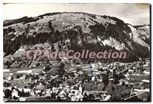 Postcard Modern Morzine super mosaic Vue Generale