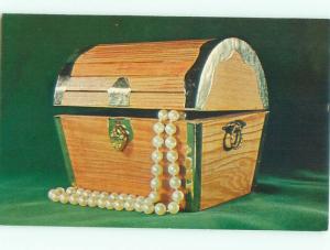 Pre-1980 This Is A Postcard PIRATE CHEST FOR SALE BY HNI DESIGNS AC7224