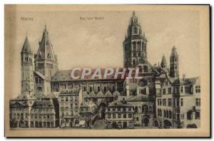 Old Postcard Mainz Dom