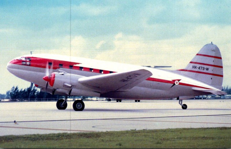 Airplanes Texago Curtiss C-46 Commando