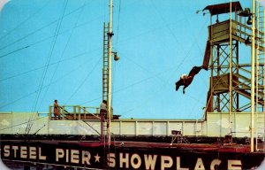 New Jersey Atlantic City Steel Pier The World Famous Diving Horse