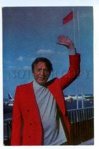 498900 USSR 1975 Moscow Film Festival American actor Richard Burton postcard