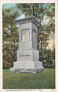 Kentucky Frankfort The Boone Monument Curteich