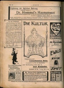231321 GERMANY ART NOUVEAU JUGEND magazine 1902 #29 Ballet