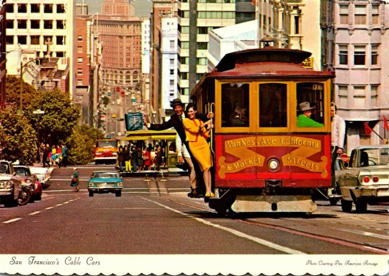 California San Francisco Cable Car 1975