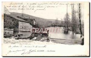 Cluny - La Grosne - Old Postcard