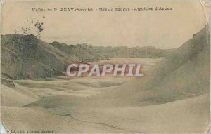 Old Postcard Vallee du Planay (Savoy) Sea of ??Clouds Needles of Arves